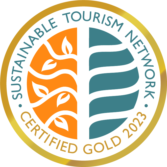 Sustainable Tourism Network Certified Gold 2023 Award