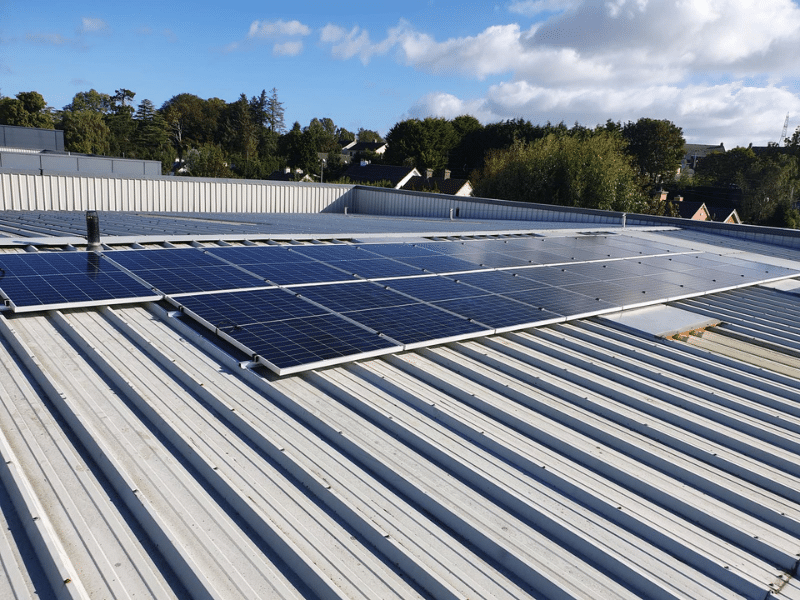 Slieve Elva B&B in Clare showcasing solar panels and sustainable upgrades