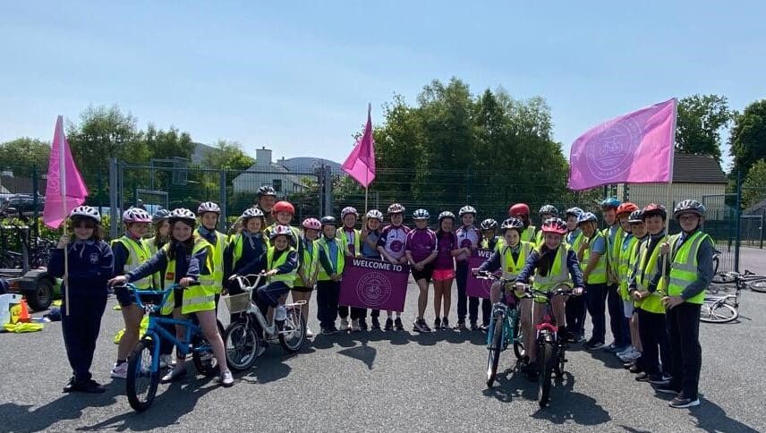 Elite Events Management ran a cycling training progamme for school children on the Dingle Peninsula as a way to give back.