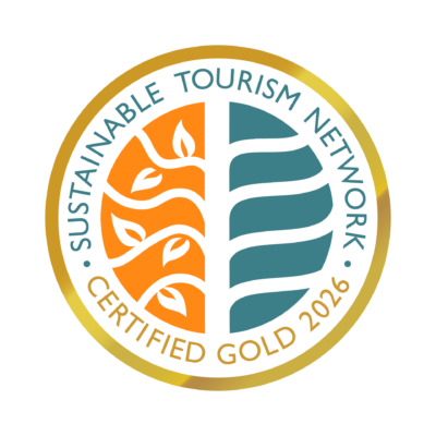 Sustainable Tourism Network Certified Gold Logo 2026