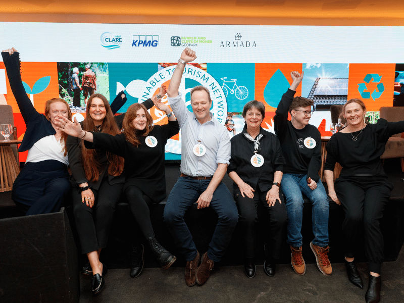 The Sustainable Tourism Network team at The Inspiring Sustainable Tourism Conference 2025