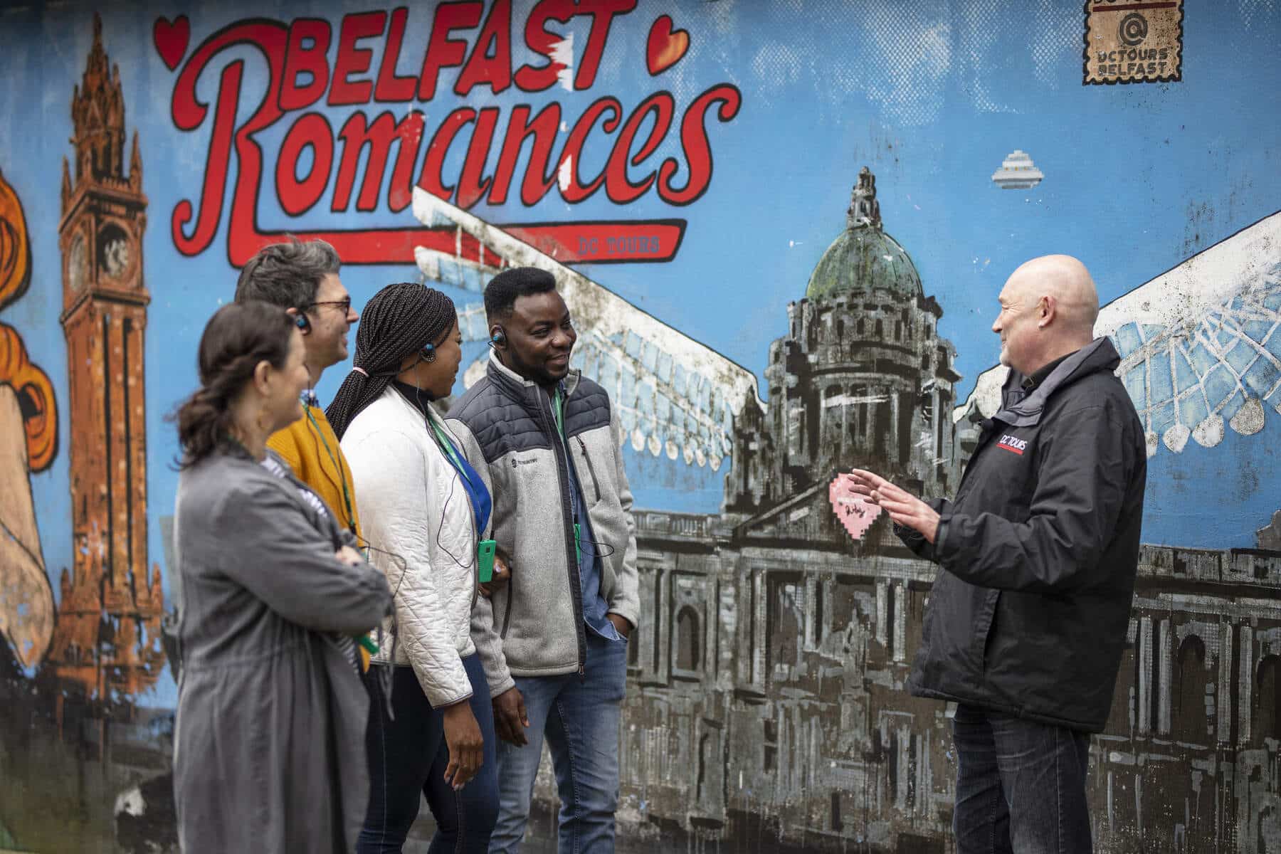 Guided political history tour in Belfast fostering understanding and peace